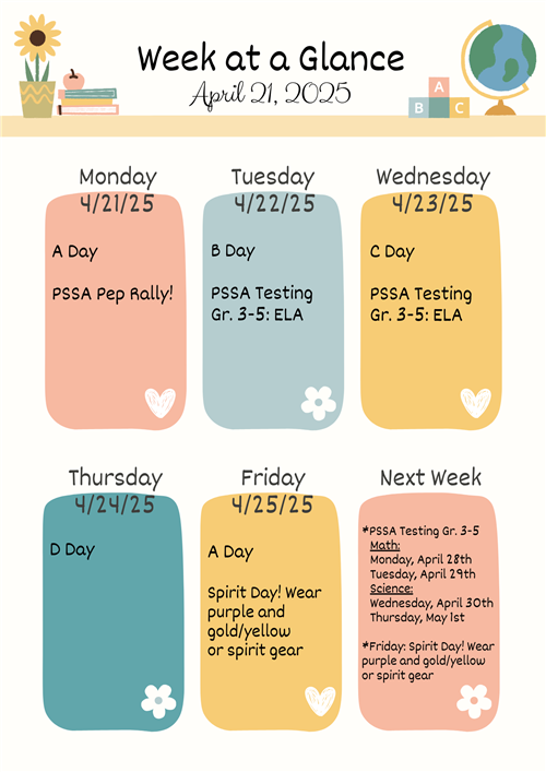 Week at a Glance
